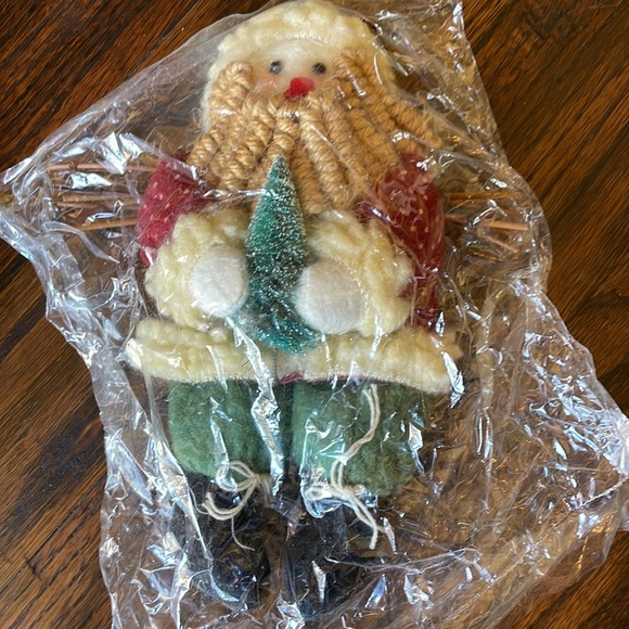 Set of 6 Large Woodland Farmhouse Rustic Christmas Ornaments. NEW. - Picture 6 of 16